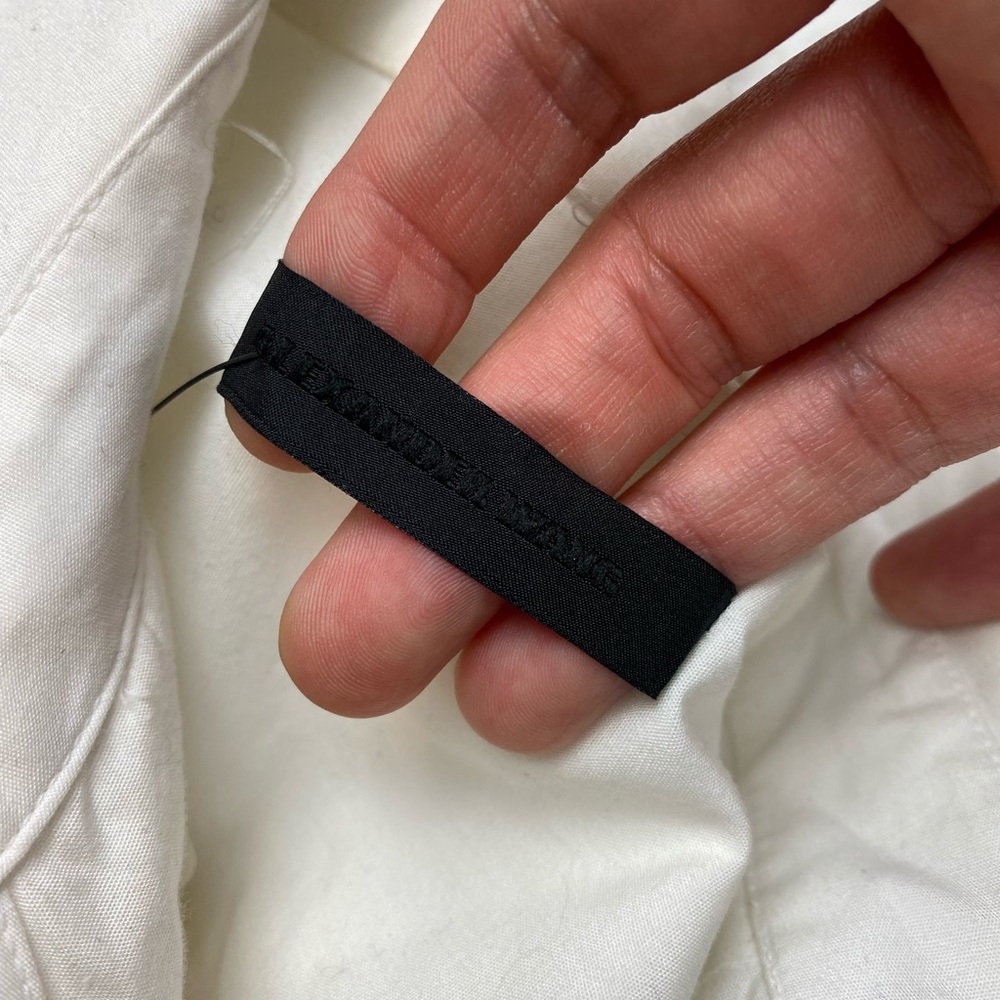 Alexander Wang Double Cuff Deconstructed Shirt Dr… - image 3